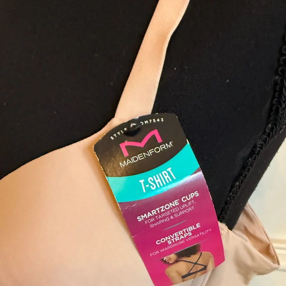 Maidenform Women's T-Shirt Bra -‎ Nude Sz 42C